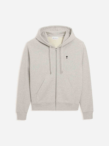 Ami Paris Hombre Barcelona Sudadera Capucha Cremallera color Gris sku 545-002142 01 - Foto 1