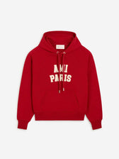 Ami Paris Hombre Barcelona Sudadera Capucha Logo color Rojo sku 545-002146 01 - Foto 1