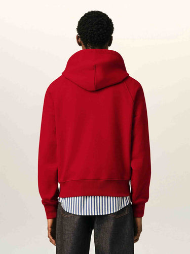 Ami Paris Hombre Barcelona Sudadera Capucha Logo color Rojo sku 545-002146 01 - Foto 3