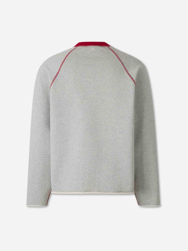 Ami Paris Hombre Barcelona Sudadera Cuello Redondo color Gris sku 545-002148 01 - Foto 2