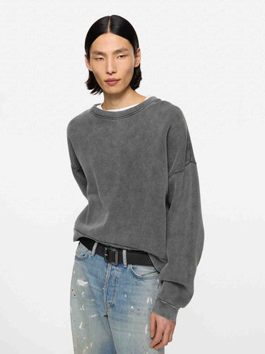 Acne Studios Hombre Barcelona Sudadera Cuello Redondo color Gris Antracita sku 545-002161 01 - Foto 2