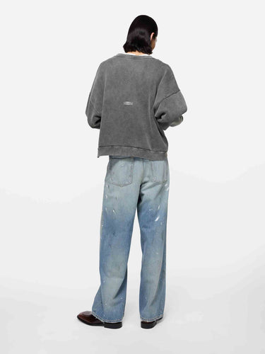 Acne Studios Hombre Barcelona Sudadera Cuello Redondo color Gris Antracita sku 545-002161 01 - Foto 3