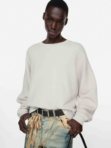 Acne Studios Hombre Barcelona Sudadera Cuello Redondo color Beige sku 545-002161 02 - Foto 2