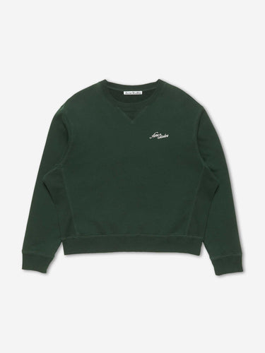 Acne Studios Hombre Barcelona Sudadera Cuello Redondo color Verde Oscuro sku 545-002163 01 - Foto 1