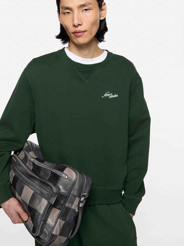 Acne Studios Hombre Barcelona Sudadera Cuello Redondo color Verde Oscuro sku 545-002163 01 - Foto 2