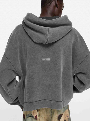 Acne Studios Hombre Barcelona Sudadera Capucha Logo color Gris Antracita sku 545-002165 01 - Foto 3