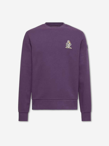 Moncler Hombre Barcelona Sudadera MonDuck color Púrpura sku 545-002170 01 - Foto 1