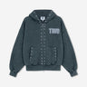 Twojeys Hombre Barcelona Sudadera Cremallera Studded color Gris Antracita sku 545-002180 01 - Foto 1