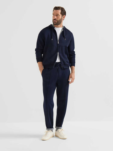 Brunello Cucinelli Hombre Barcelona Sudadera Capucha Cremallera color Azul Marino sku 545-002182 01 - Foto 2