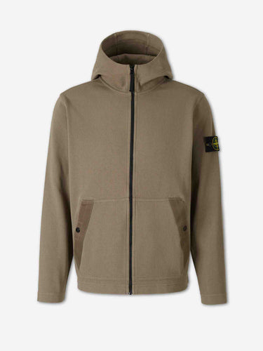 Stone Island Hombre Barcelona Sudadera Capucha Cremallera color Verde Militar sku 545-002183 02 - Foto 1