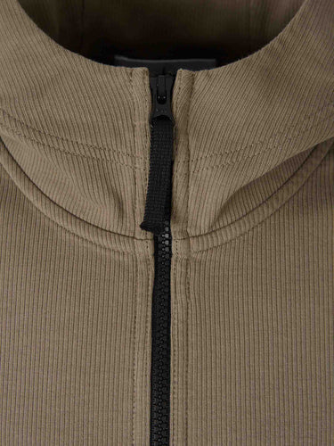 Stone Island Hombre Barcelona Sudadera Capucha Cremallera color Verde Militar sku 545-002183 02 - Foto 3
