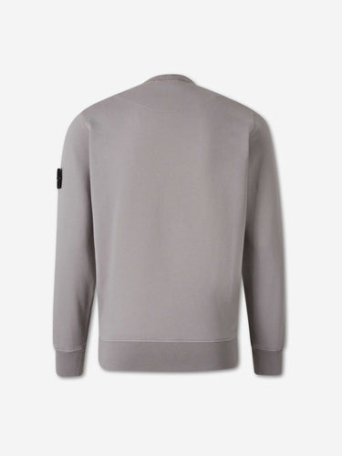 Stone Island Hombre Barcelona Sudadera Cuello Redondo color Gris Claro sku 545-002184 03 - Foto 2