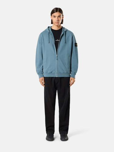 Stone Island Hombre Barcelona Sudadera Cremallera Capucha color Azul Noche sku 545-002186 01 - Foto 2