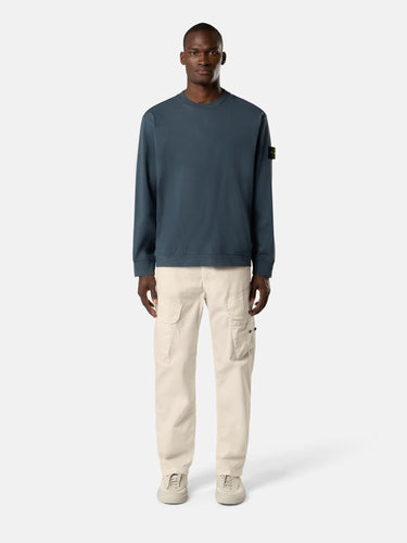 Stone Island Hombre Barcelona Sudadera Cuello Redondo color Azul Índigo sku 545-002188 01 - Foto 2