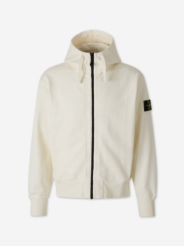 Stone Island Hombre Barcelona Sudadera Capucha Cremallera color Crema sku 545-002189 01 - Foto 1