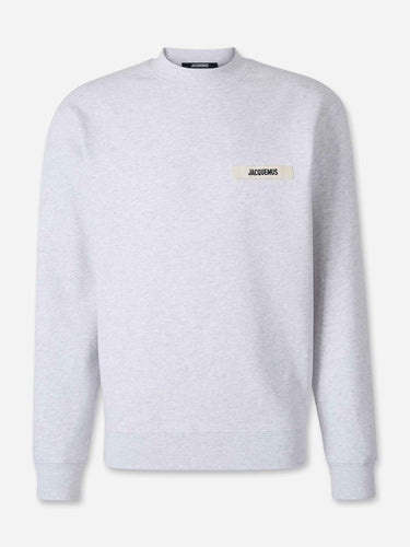 Jacquemus Hombre Barcelona Sudadera Gros Grain color Gris Claro sku 545-002204 01 - Foto 1