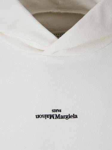 Maison Margiela Hombre Barcelona Sudadera Capucha Logo color Blanco sku 545-002212 01 - Foto 3