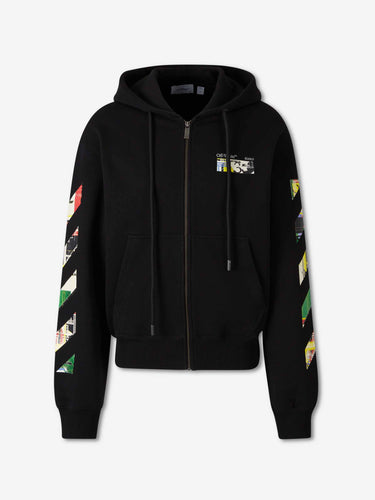 Off-White Hombre Barcelona Sudadera Capucha Logo color Negro sku 545-002222 01 - Foto 1