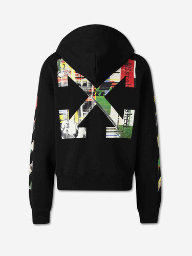 Off-White Hombre Barcelona Sudadera Capucha Logo color Negro sku 545-002222 01 - Foto 2