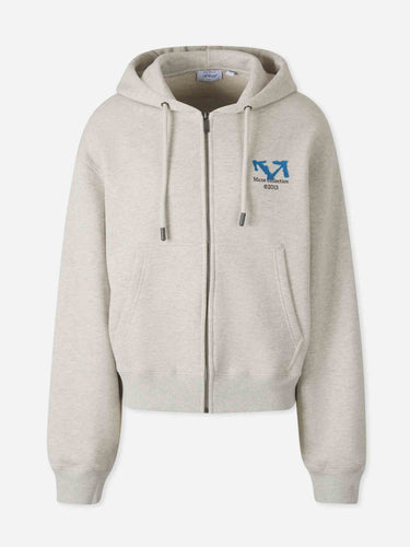 Off-White Hombre Barcelona Sudadera Cremallera Logo color Gris Claro sku 545-002223 01 - Foto 1