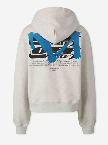 Off-White Hombre Barcelona Sudadera Cremallera Logo color Gris Claro sku 545-002223 01 - Foto 2
