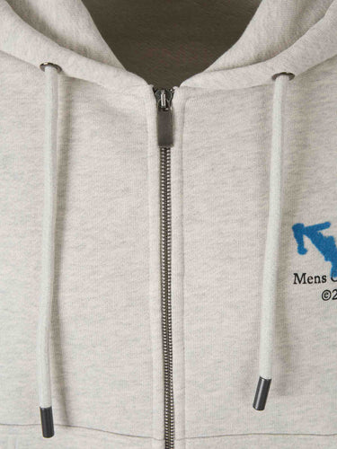 Off-White Hombre Barcelona Sudadera Cremallera Logo color Gris Claro sku 545-002223 01 - Foto 3