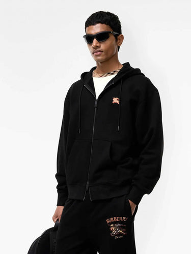 Burberry Hombre Barcelona Sudadera Logo color Negro sku 545-002224 01 - Foto 2