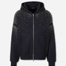 Amiri Hombre Barcelona Sudadera Cremallera Pedrería color Negro sku 545-002230 01 - Foto 1