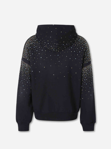 Amiri Hombre Barcelona Sudadera Cremallera Pedrería color Negro sku 545-002230 01 - Foto 2
