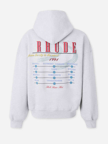 Rhude Hombre Barcelona Sudadera Capucha color Gris sku 545-002241 01 - Foto 2