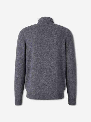 Santa Eulalia Hombre Barcelona Jersey Cuelo Polo Cashmere color Gris sku 551-000359 06 - Foto 2