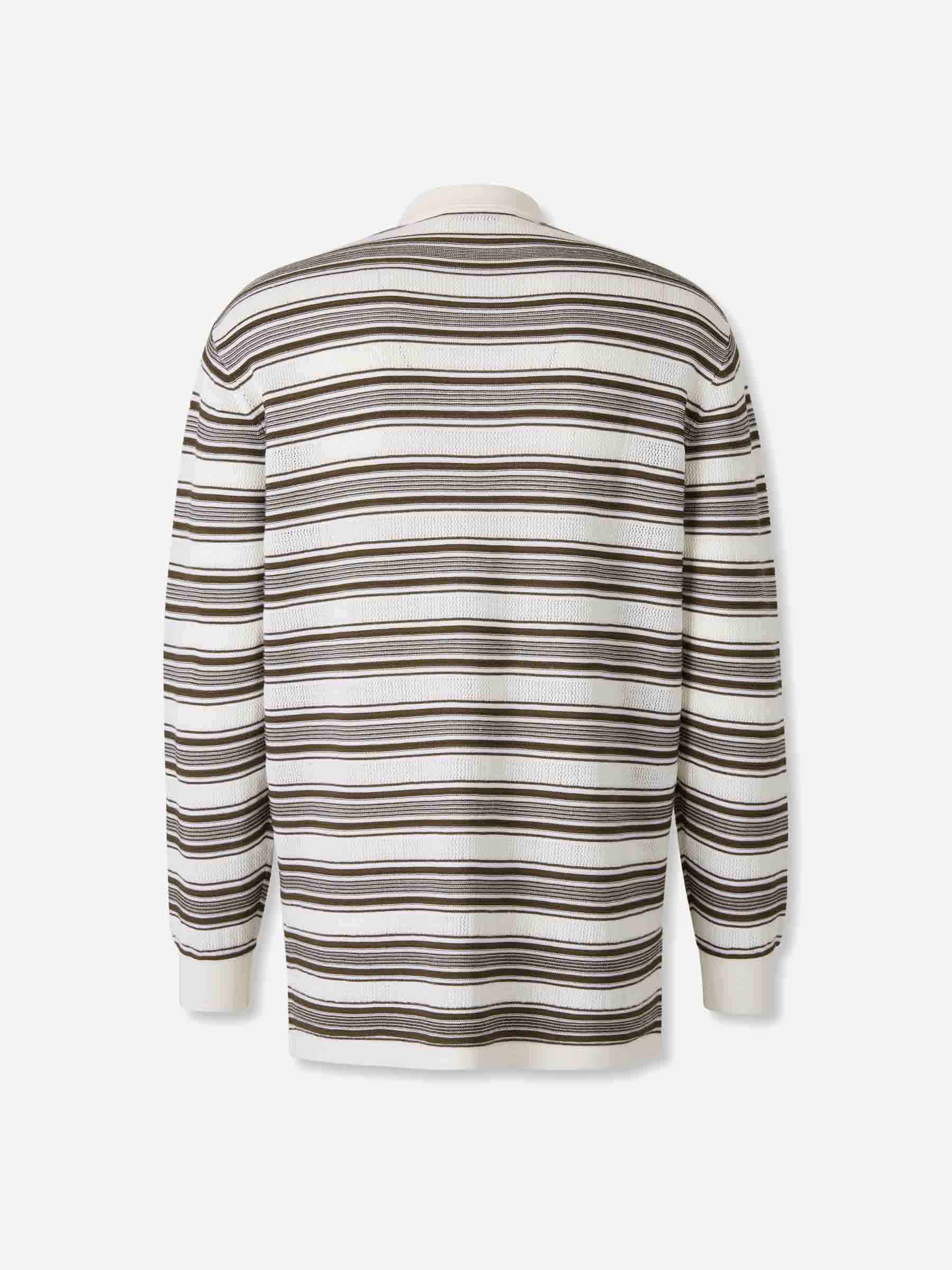 Wales Bonner Hombre Barcelona Polo Punto Lana color Beige sku 551-000394 01 - Foto 2