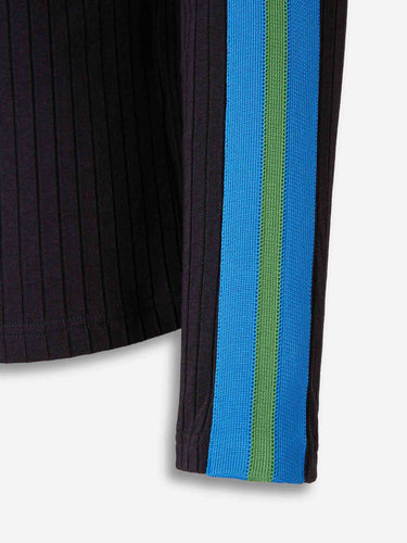 Wales Bonner Hombre Barcelona Polo Manga Larga color Azul Noche sku 551-000395 01 - Foto 5