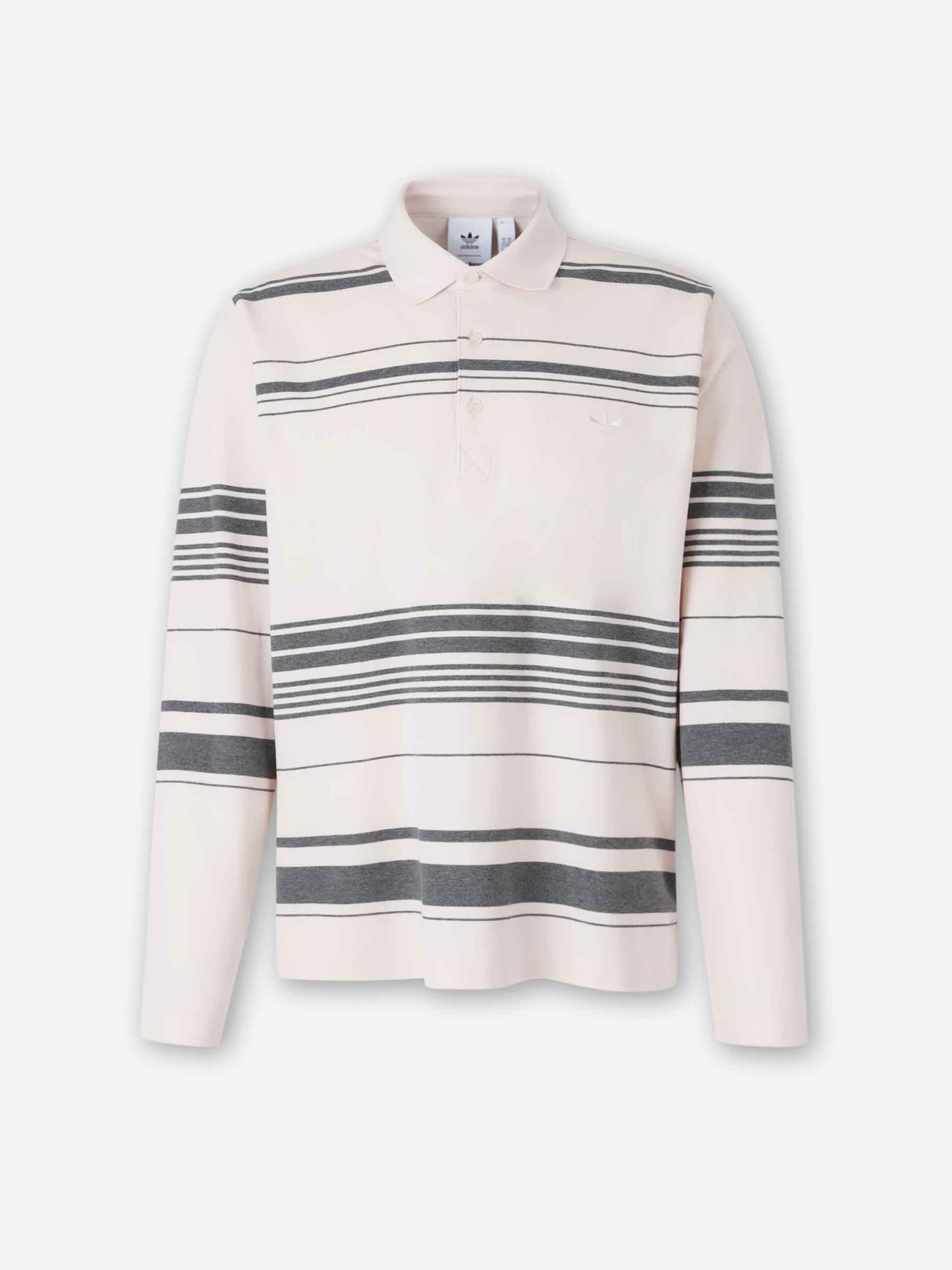 Adidas Wales Bonner Hombre Barcelona Polo Manga Larga color Rosa Palo sku 551-000403 01 - Foto 1