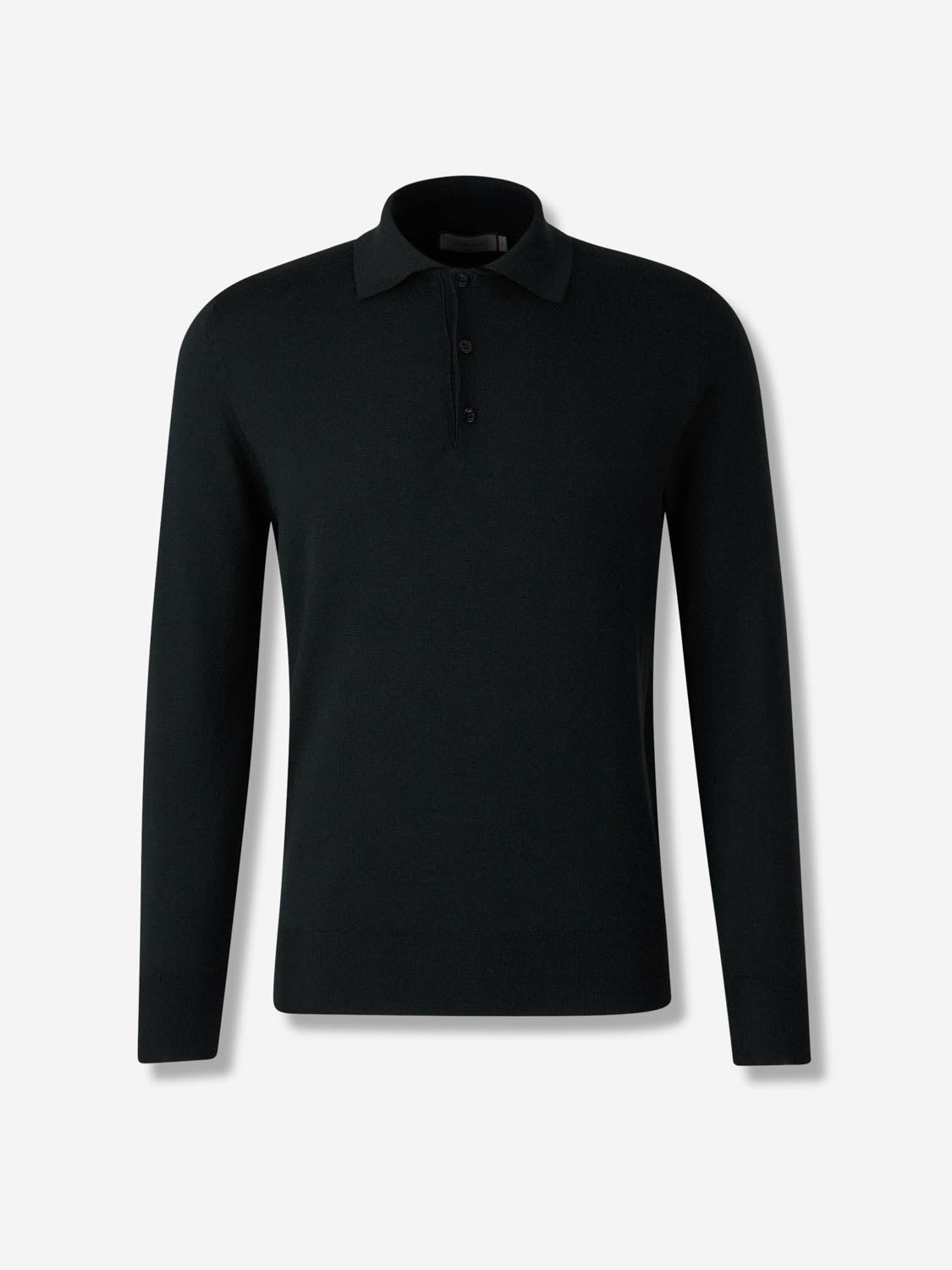 Canali Hombre Barcelona Polo algodón Canali color Negro sku 551-000404 01 - Foto 1