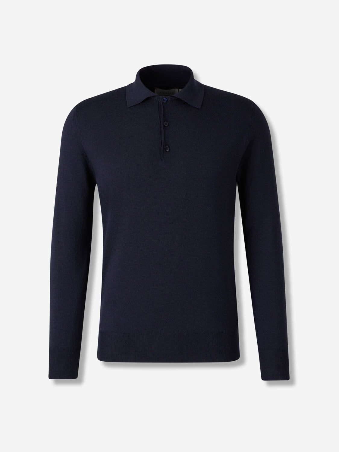 Canali Hombre Barcelona Polo de lana Canali color Azul Marino sku 551-000404 02 - Foto 1