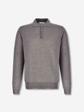 Canali Hombre Barcelona Polo Algodón Logo color Taupe sku 551-000404 03 - Foto 1
