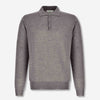Canali Hombre Barcelona Polo Algodón Logo color Taupe sku 551-000404 03 - Foto 1