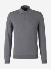 Zanone Hombre Barcelona Polo Punto Lana color Gris sku 551-000405 01 - Foto 1