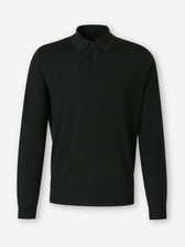 Zanone Hombre Barcelona Polo Punto Lana color Verde Oscuro sku 551-000405 02 - Foto 1