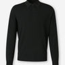 Zanone Hombre Barcelona Polo Punto Lana color Verde Oscuro sku 551-000405 02 - Foto 1