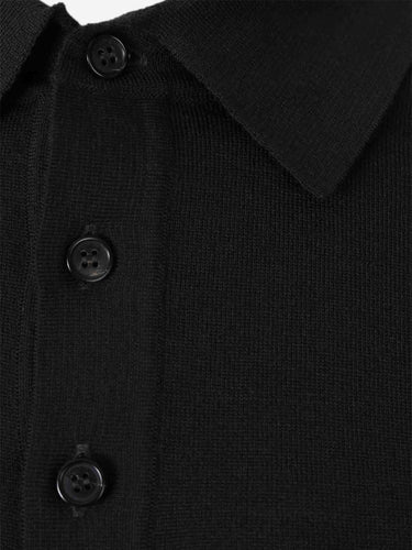 Zanone Hombre Barcelona Polo Punto Lana color Verde Oscuro sku 551-000405 02 - Foto 3