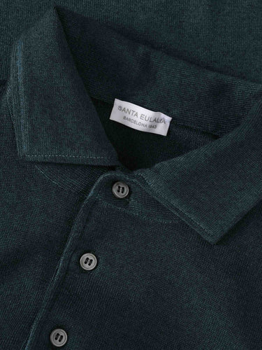 Santa Eulalia Hombre Barcelona Jersey Cuello Polo color Verde Jungla sku 551-000406 02 - Foto 3