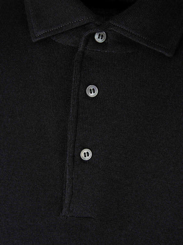 Santa Eulalia Hombre Barcelona Jersey Cuello Polo color Negro sku 551-000406 03 - Foto 3