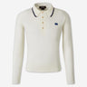 Wales Bonner Hombre Barcelona Polo Manga Larga color Crema sku 551-000408 01 - Foto 1