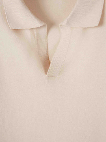 Santa Eulalia Hombre Barcelona Jersey Cuello Polo color Crema sku 551-000413 01 - Foto 3