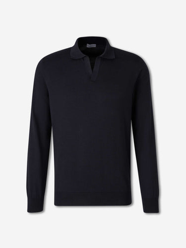 Santa Eulalia Hombre Barcelona Jersey Cuello Polo color Azul Noche sku 551-000413 02 - Foto 1