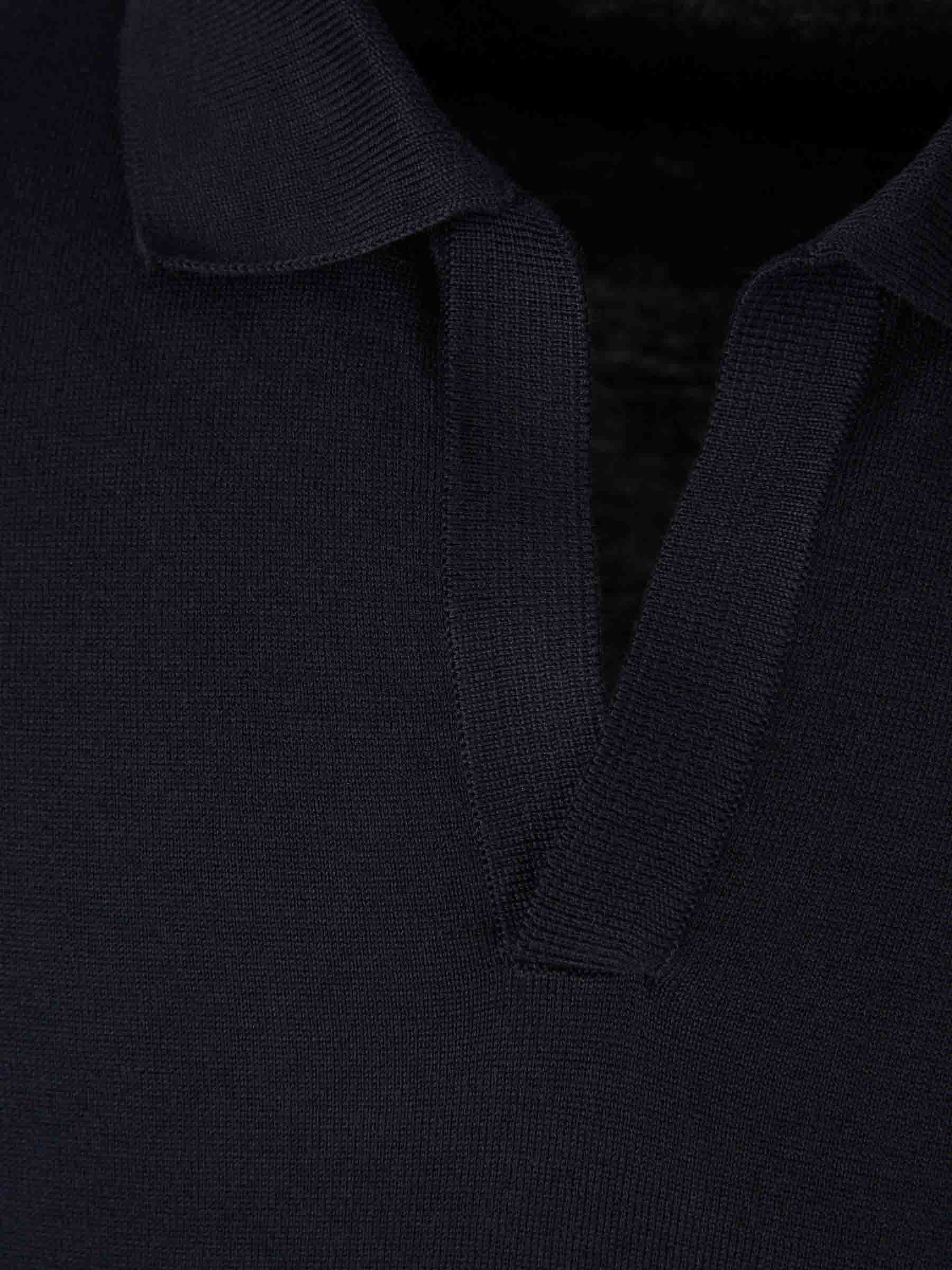 Santa Eulalia Hombre Barcelona Jersey Cuello Polo color Azul Noche sku 551-000413 02 - Foto 2