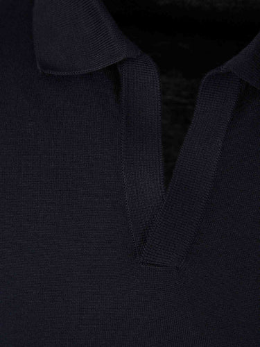Santa Eulalia Hombre Barcelona Jersey Cuello Polo color Azul Noche sku 551-000413 02 - Foto 2