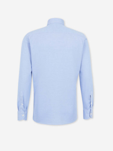 Santa Eulalia Hombre Barcelona Camisa Casual Algodón color Azul Celeste sku 551-000414 02 - Foto 2